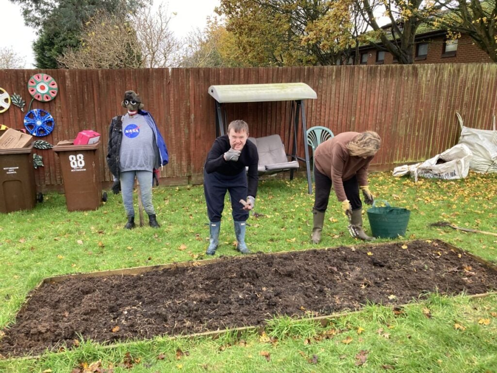 community cafe garden