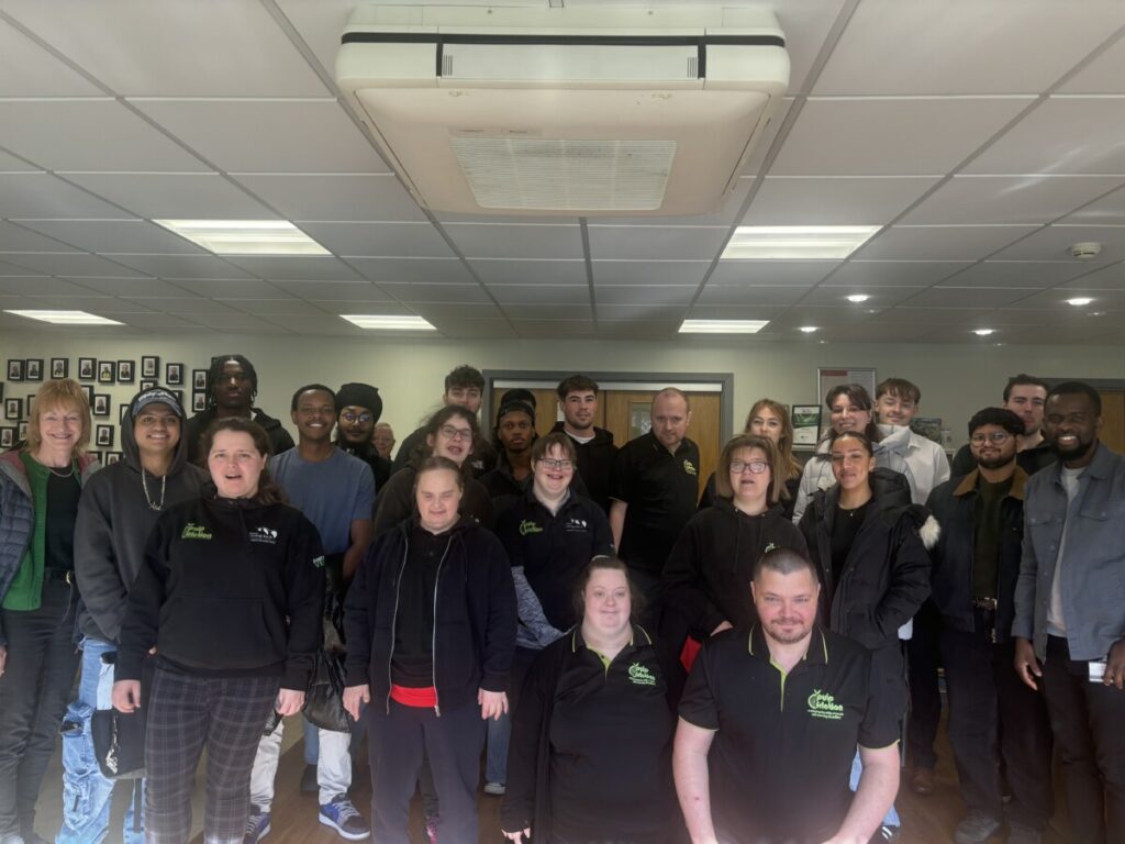 Nottingham Business School students and PF Members