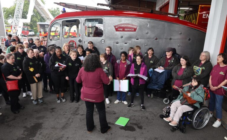Atmosphere Choir at Stockhill Open Day