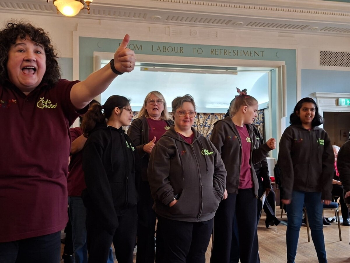 Atmosphere choir performing